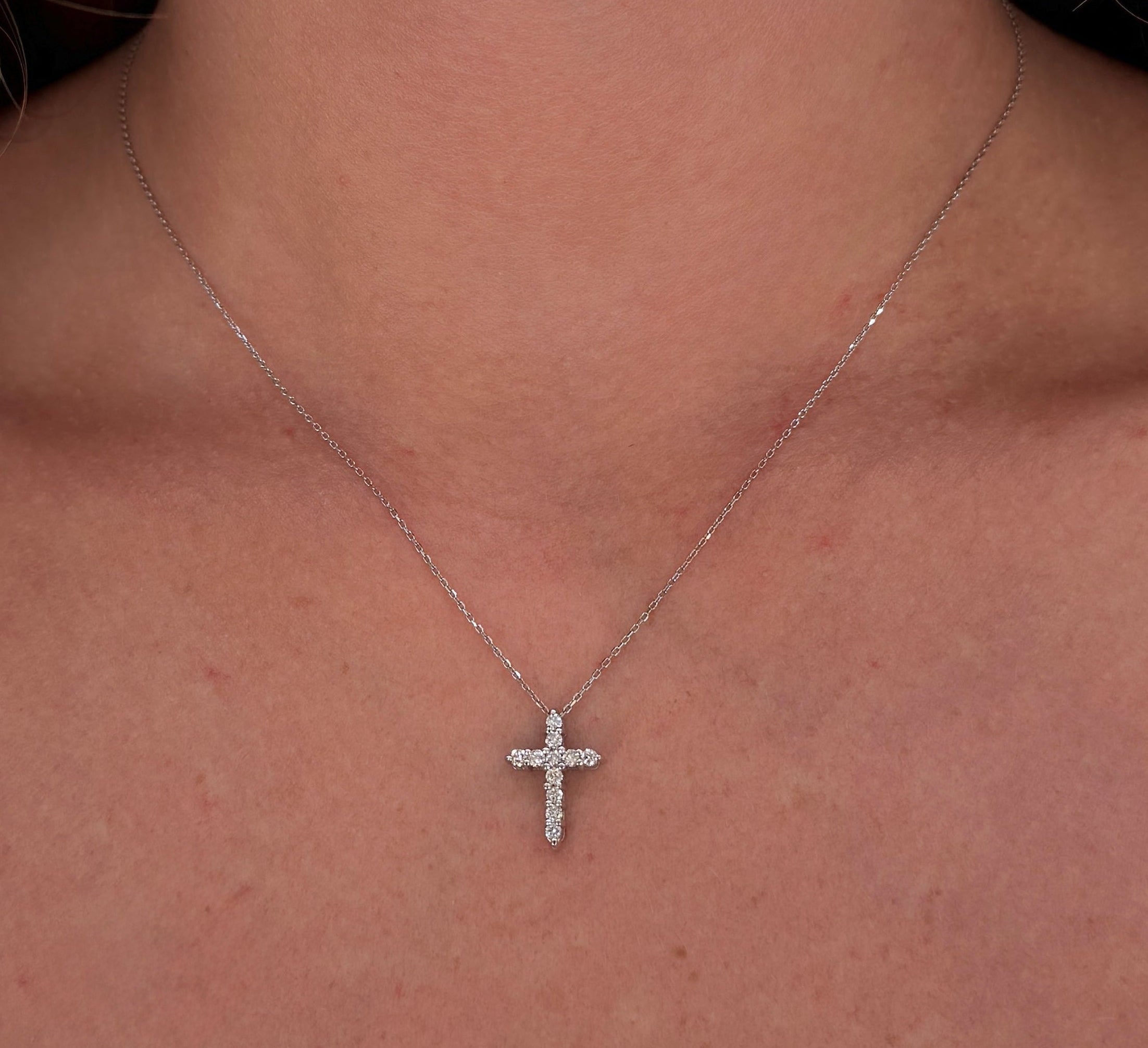 Diamond Cross Necklace