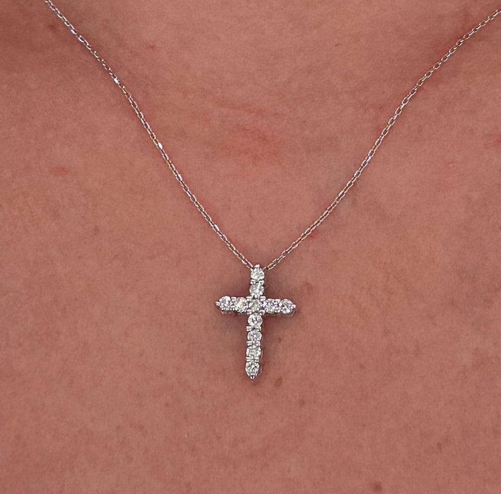 Diamond Cross Necklace