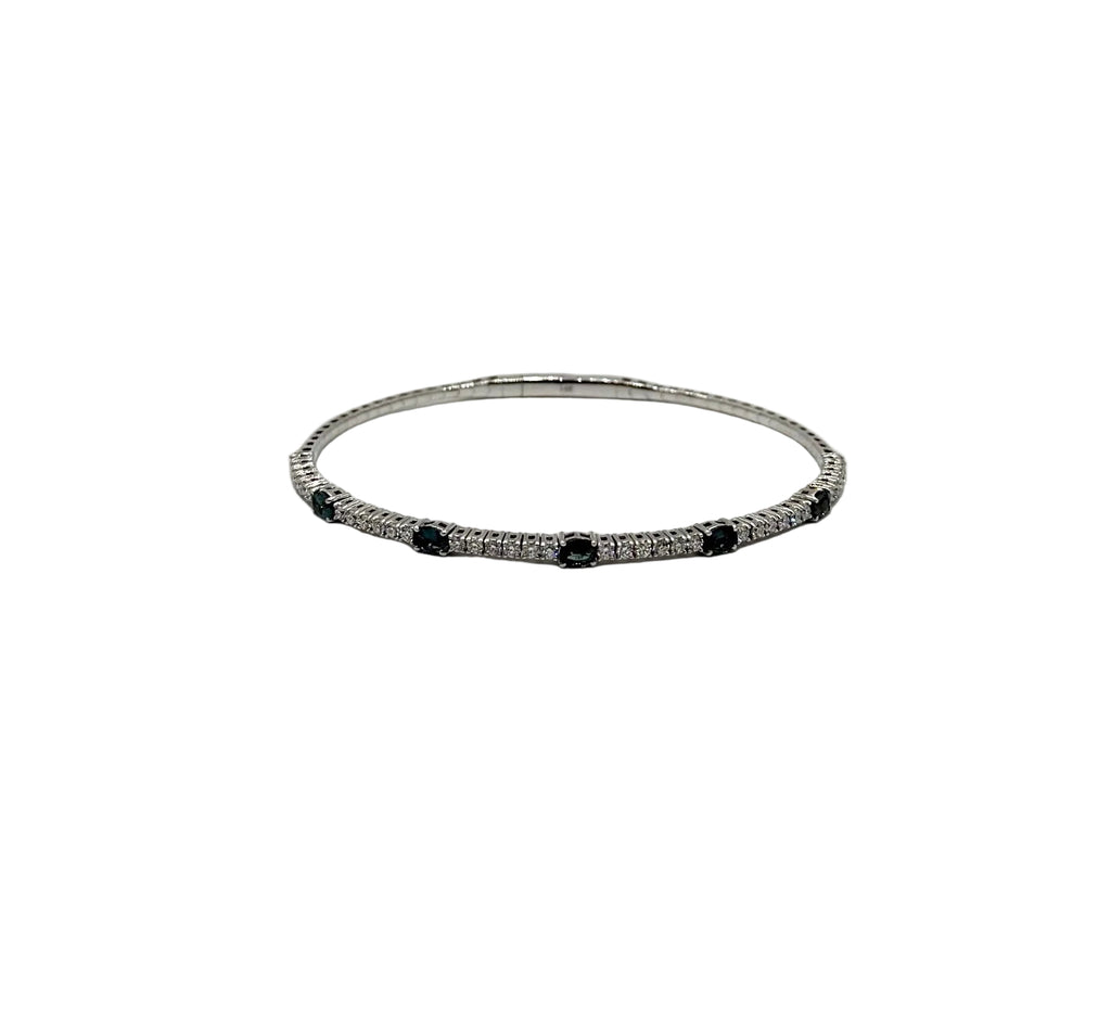 Alexandrite Flexi Bangle