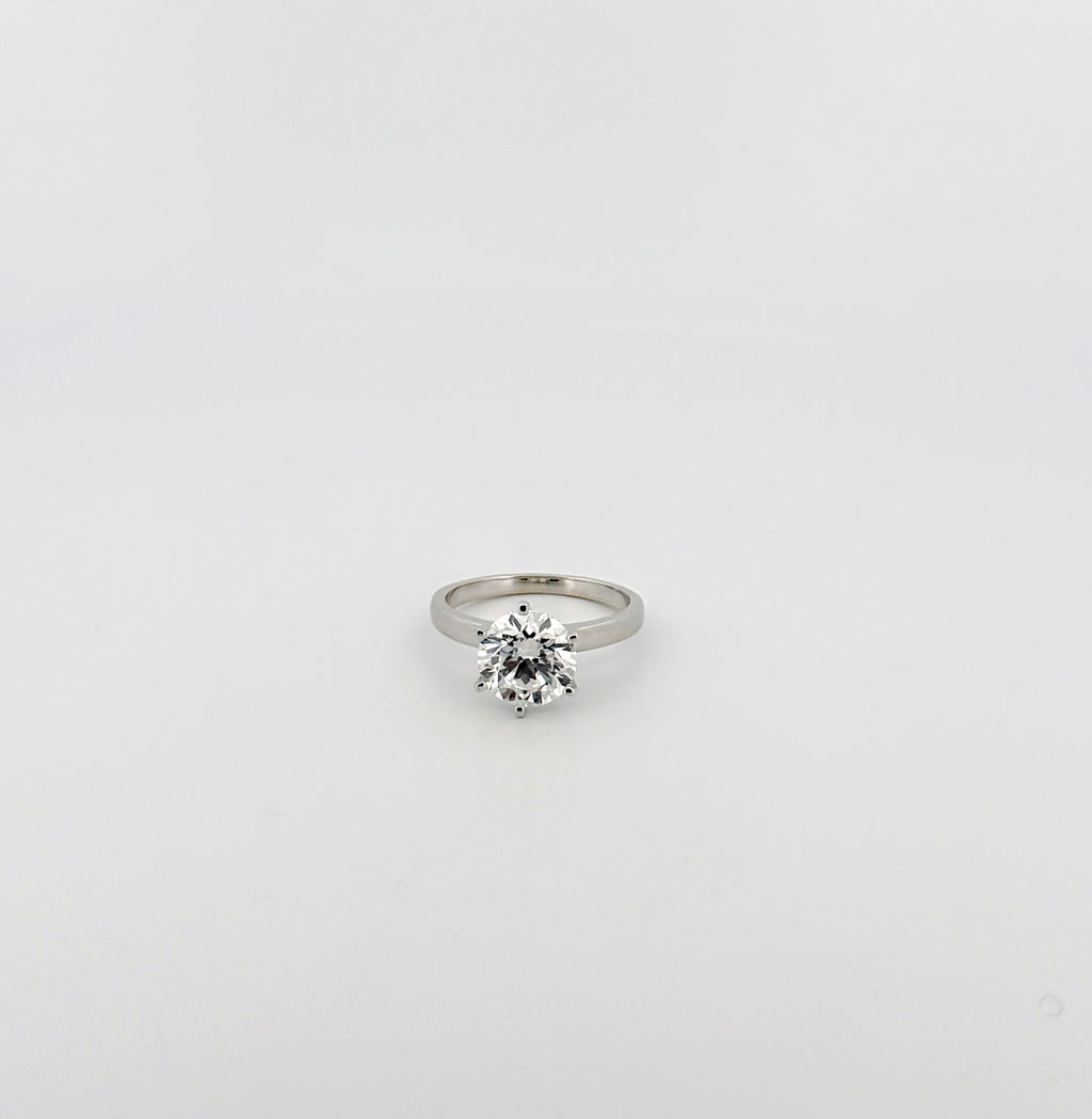 Round Solitaire Ring - 3ct IGI Lab Grown Diamonds