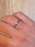 Ruby & Diamond Band, Channel Set