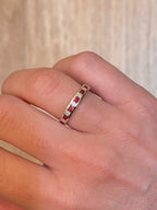 Ruby & Diamond Band, Channel Set