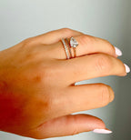 Pear Lab Diamond Wrap Ring - PREORDER