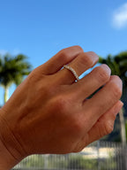 Half Carat Wave Ring