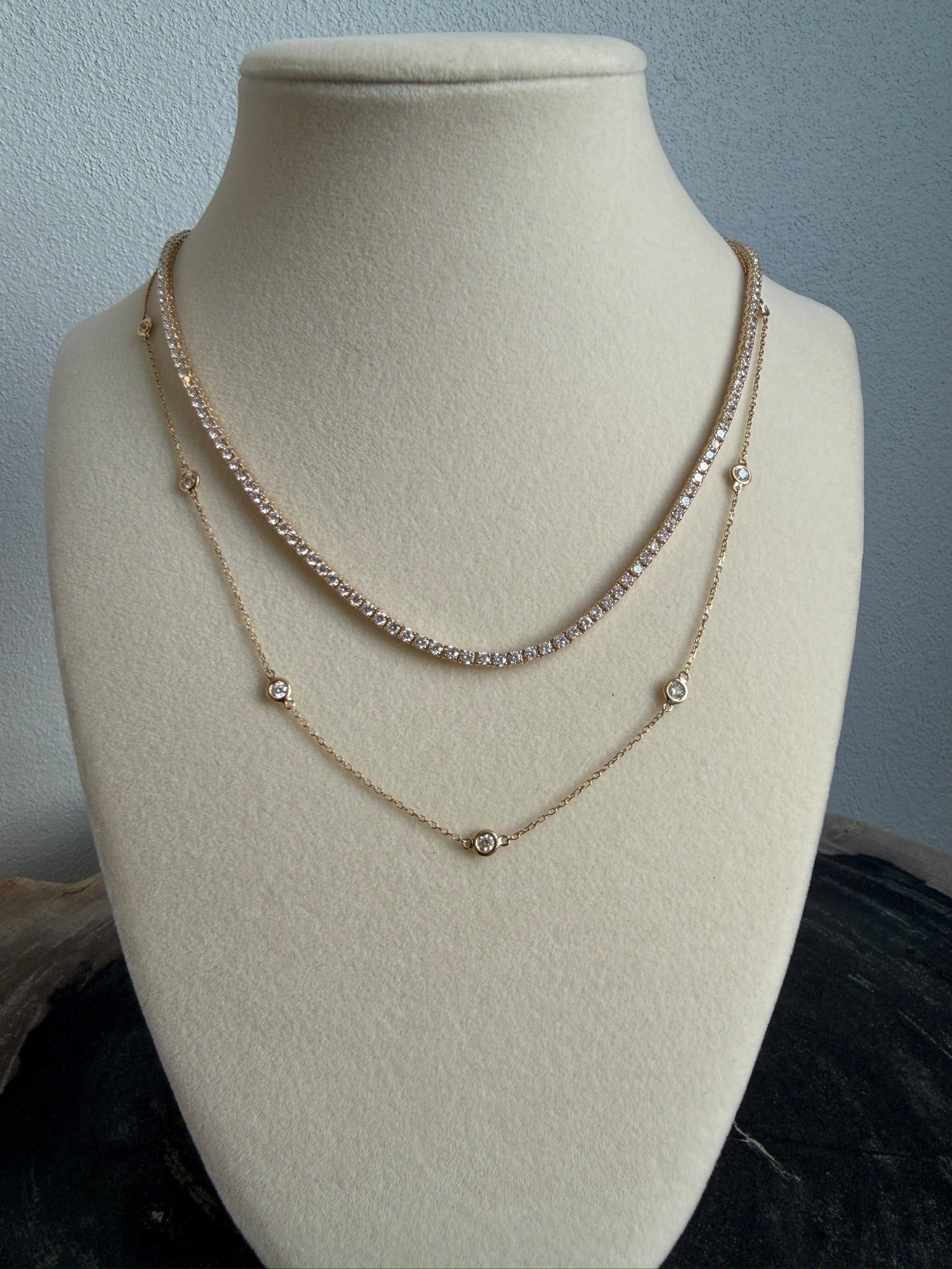 Diamond By The Yard Necklace - See Preorder Options