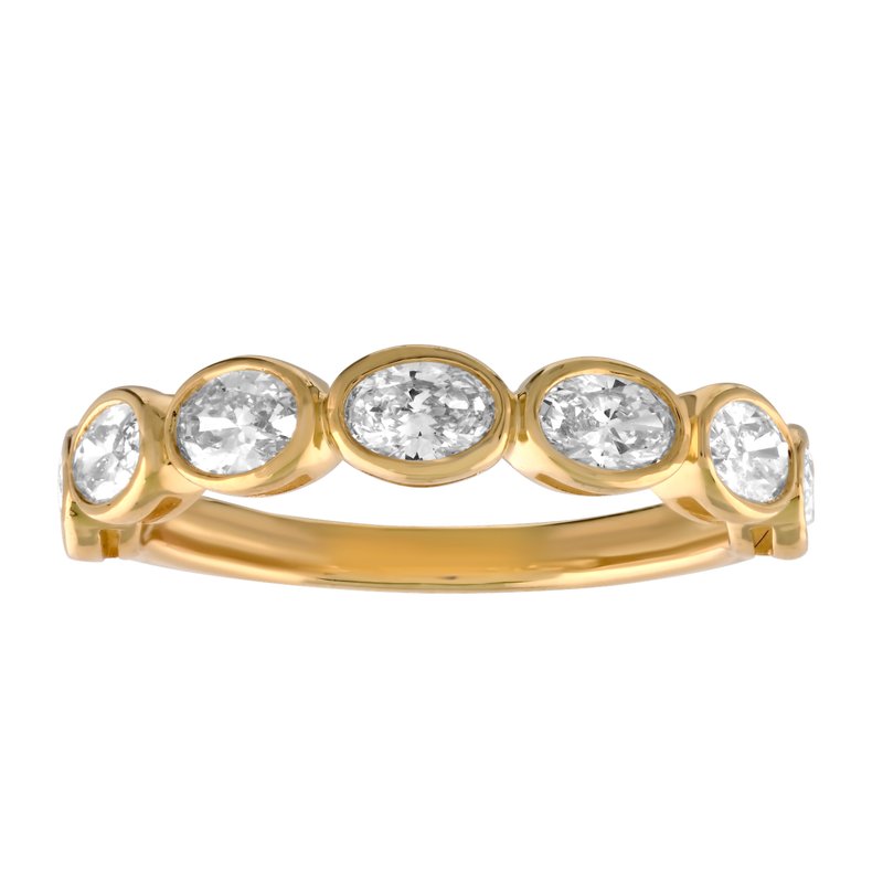 Oval Cut Bezel Ring - PREORDER