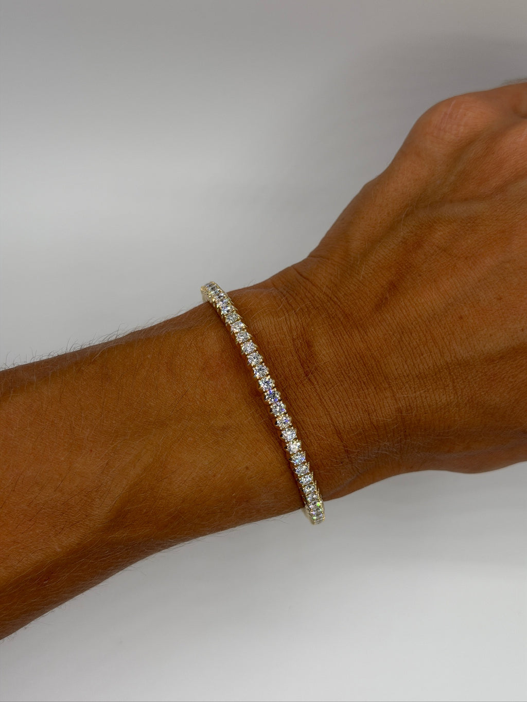 Lab Diamond Stretch Bracelet