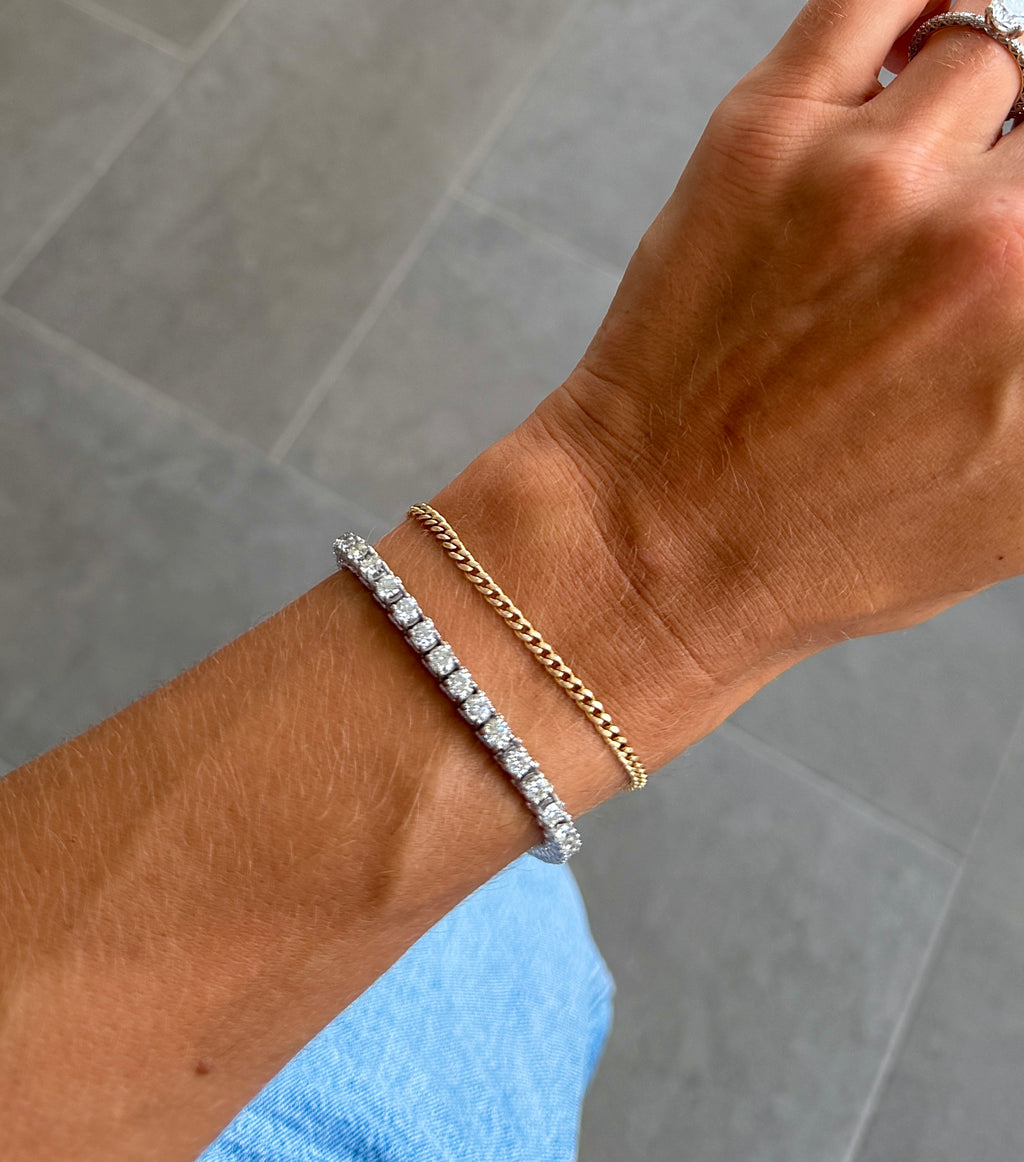 Diamond Tennis Bracelet - 7ct
