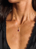 Ruby and Diamond Pendant