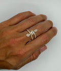 Trio Wrap Ring - Lab grown