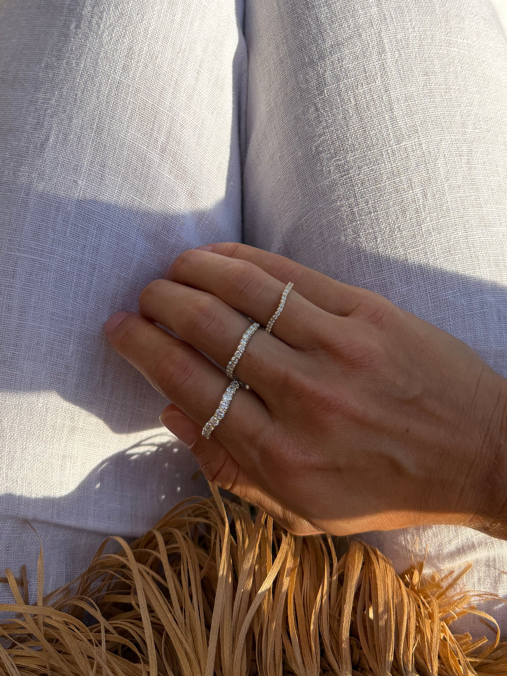 Diamond Wave Ring - One Carat