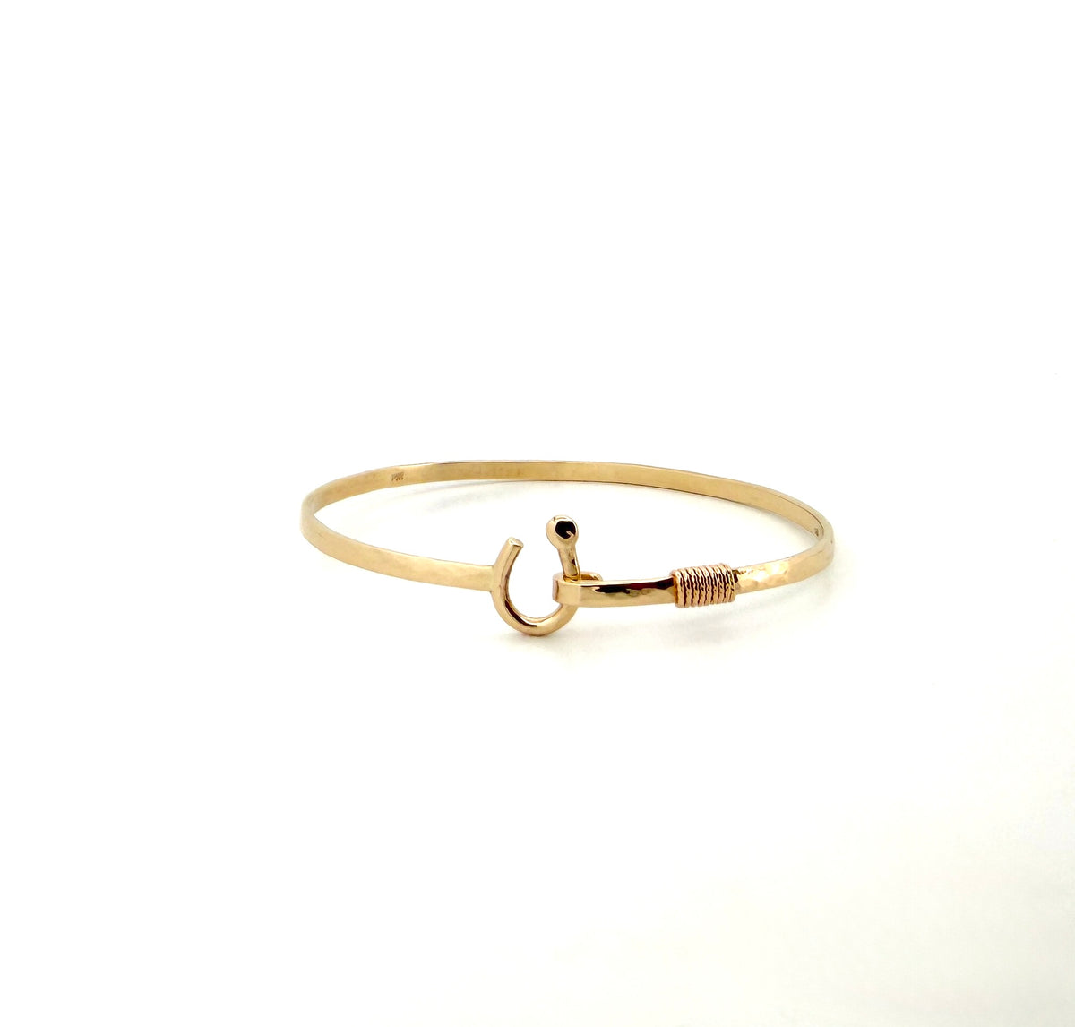 14kt Yellow Gold St John J Hook Bracelet - 3mm