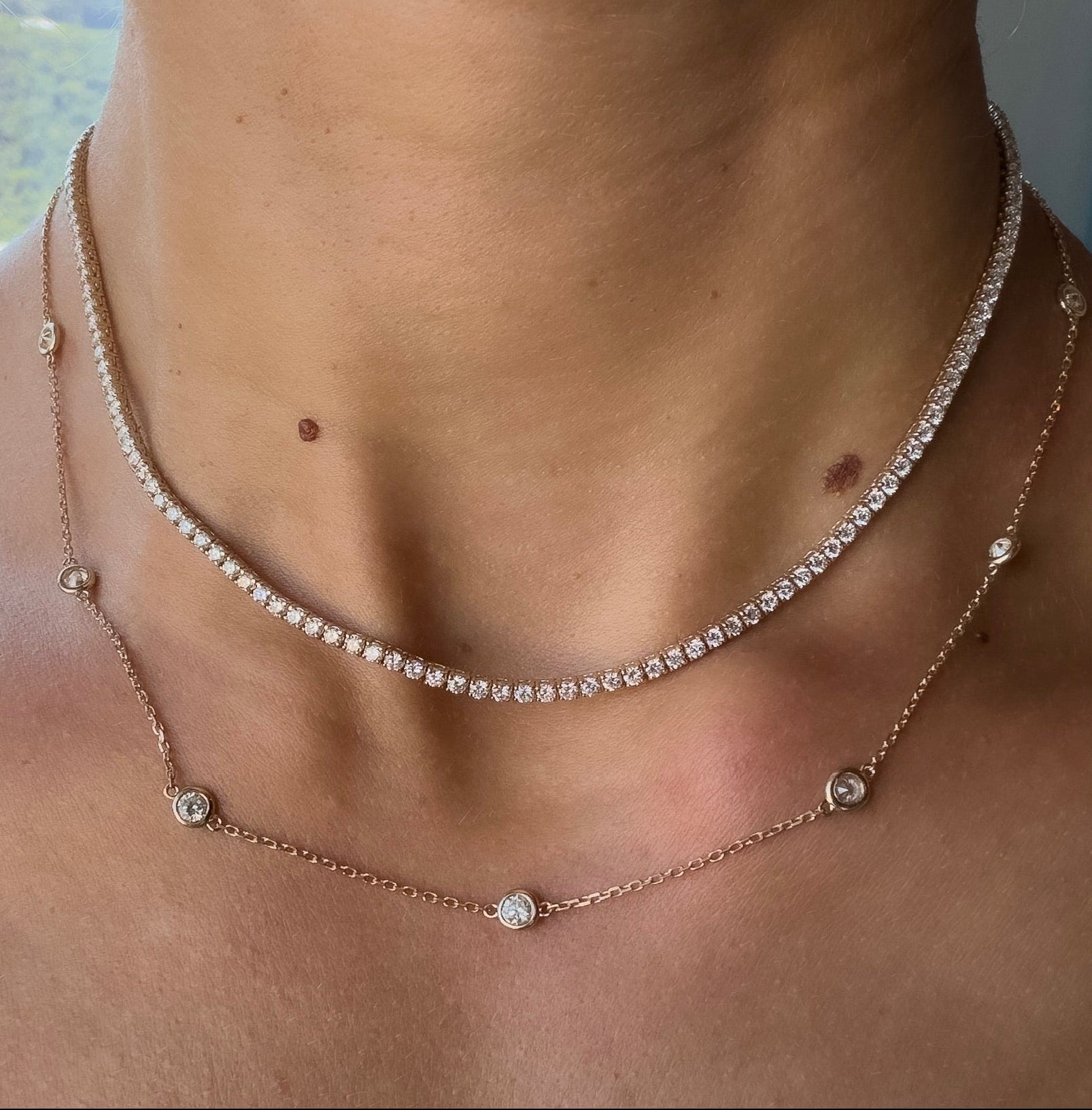 Diamond By The Yard Necklace - See Preorder Options
