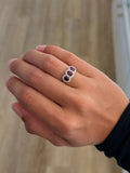 Ruby Trio Ring