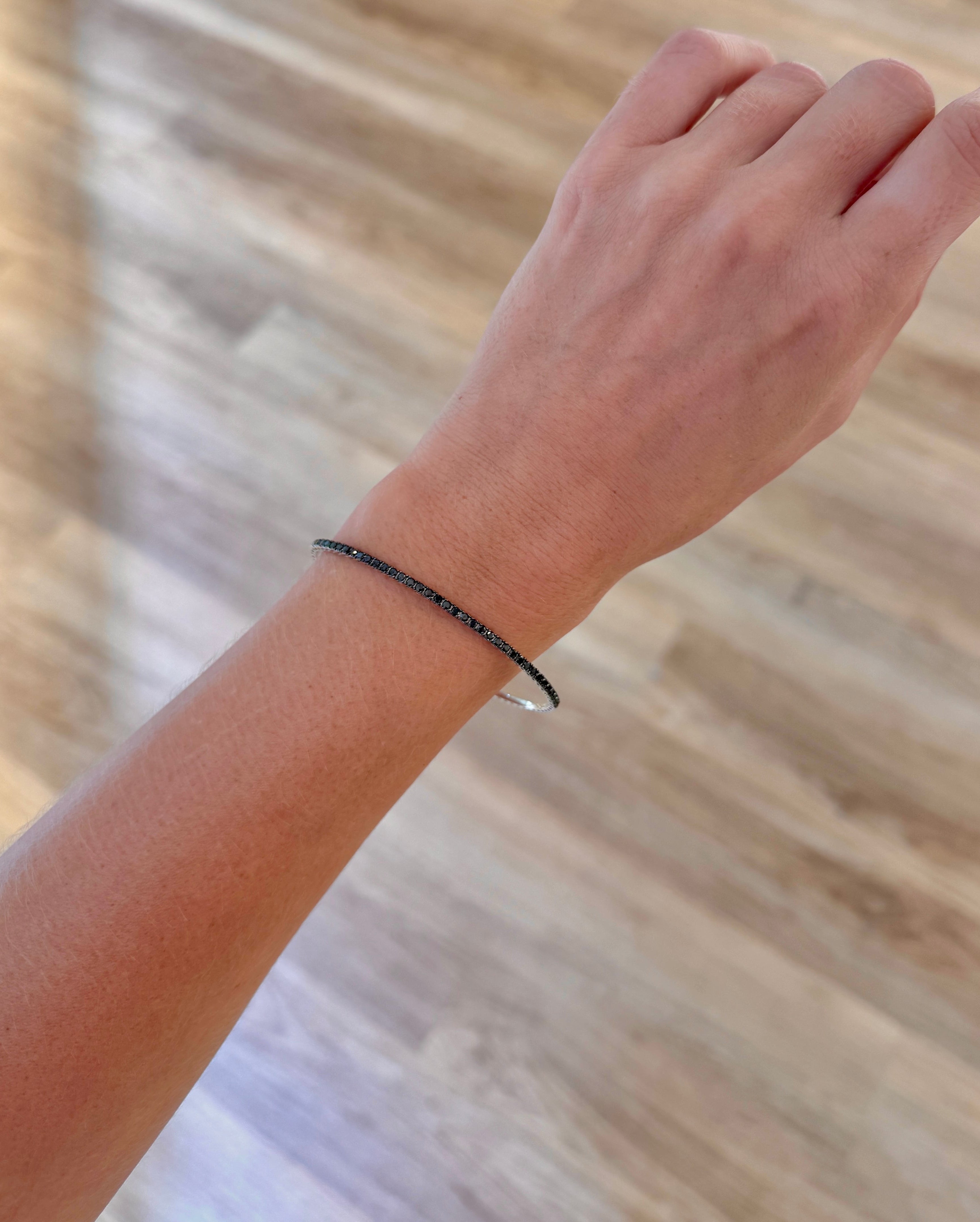 Black Diamond Flexi Bangle