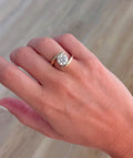 Bypass Ring - 3ct Lab Grown Diamond - IGI Certified