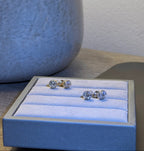 Round Bezel Lab Diamond Studs