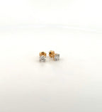 Round Lab Grown Diamond Studs - 1.5 ct