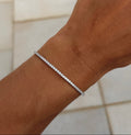 The Classic Diamond Flexible Bangle Bracelet