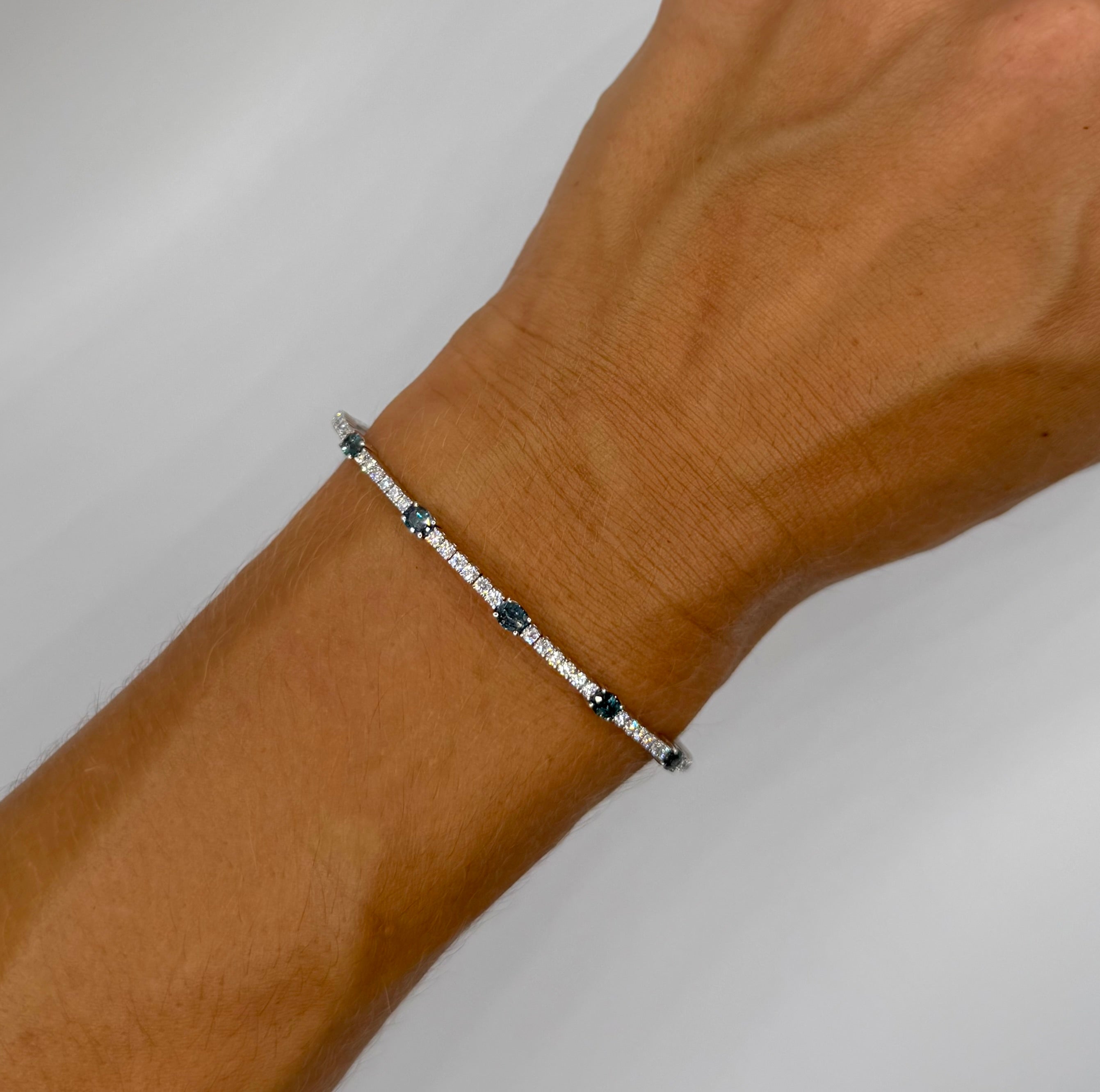 Alexandrite Flexi Bangle