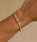 Diamond Trio Flexi Bangle - 18kt