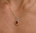 Citrine Cable Necklace