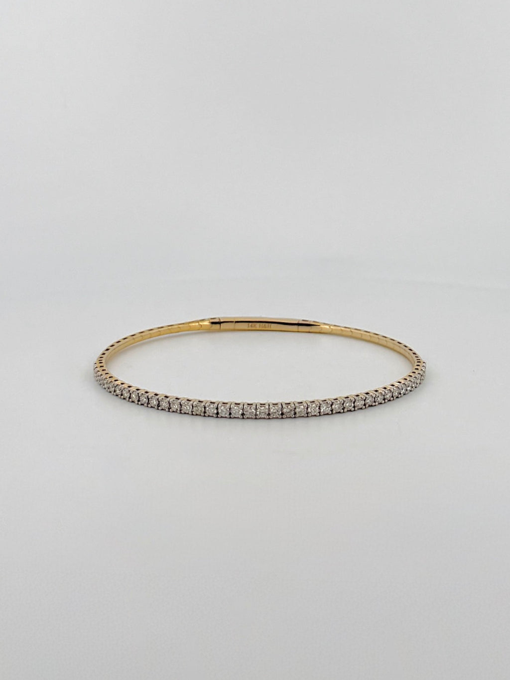 The Classic Diamond Flexible Bangle Bracelet
