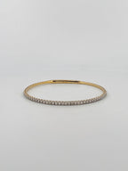 The Classic Diamond Flexible Bangle Bracelet