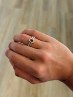 Ruby Double Band Ring