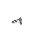 Trio Bezel Lab Diamond Ring
