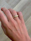 Modern Diamond Accent Band