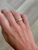 Modern Diamond Accent Band