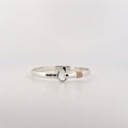 Sterling Silver St. John J Hook Bracelet with 14kt Gold Wrap - 5mm