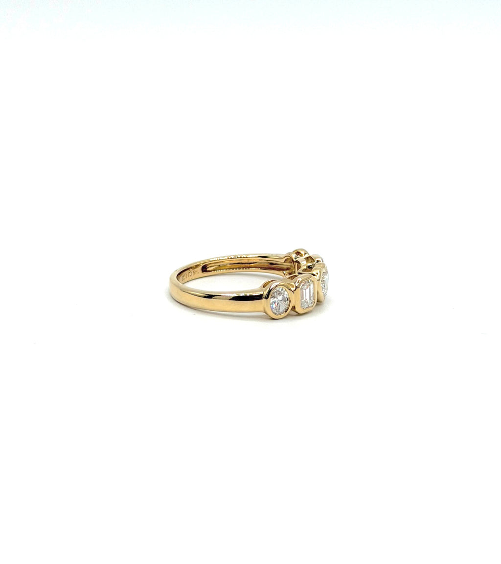 Heart Mosaic Lab Grown Diamond Ring