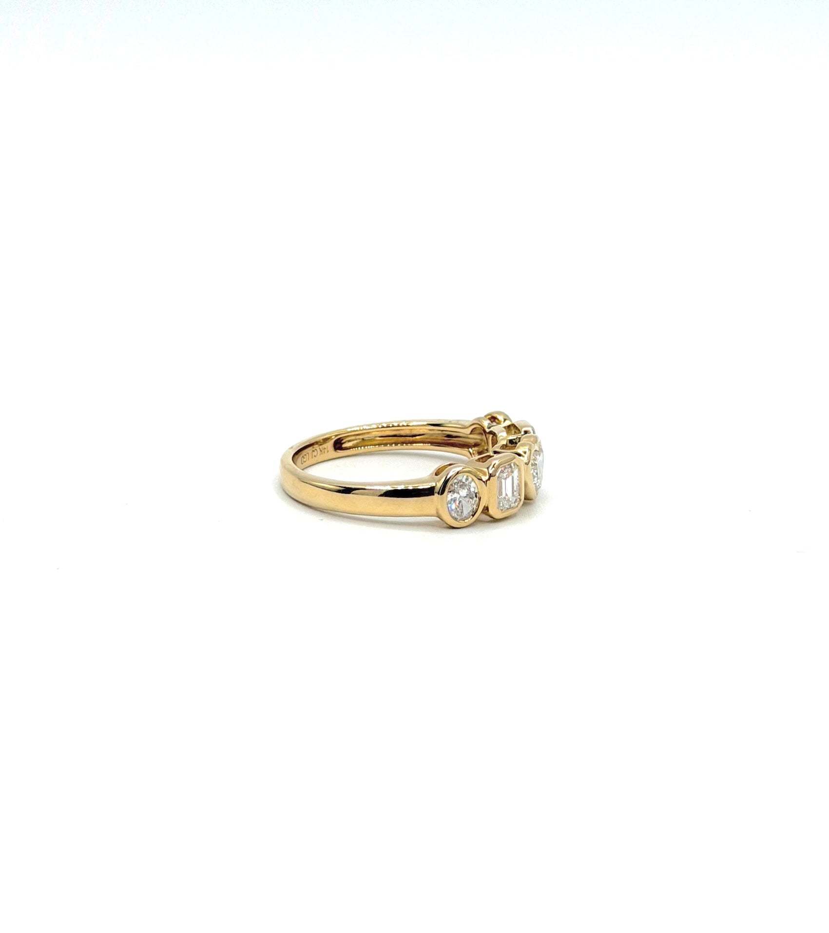 Heart Mosaic Lab Grown Diamond Ring