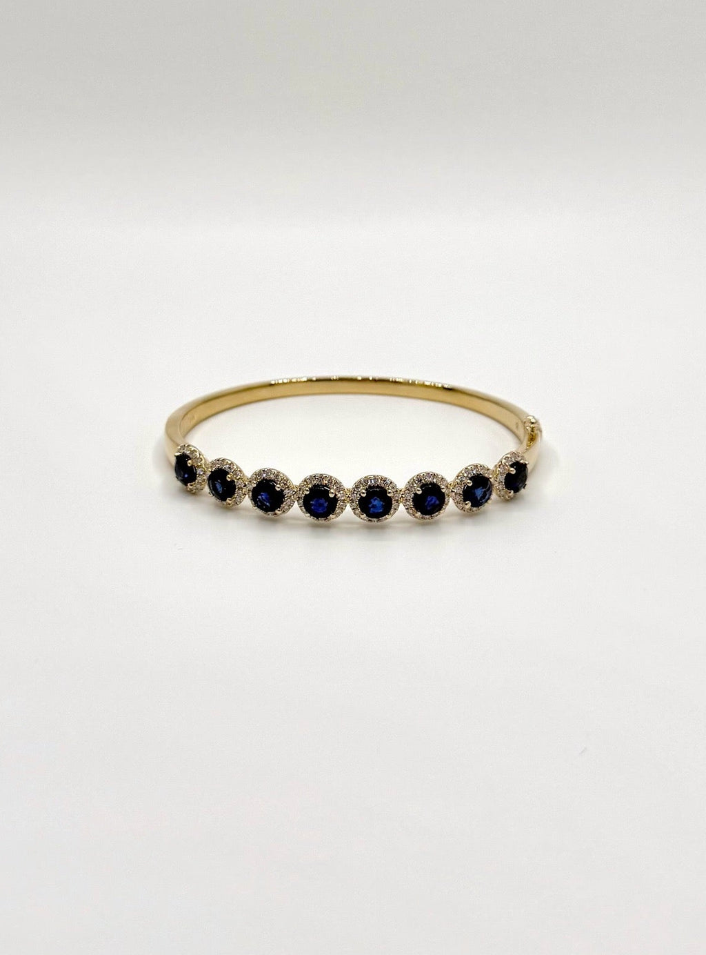 Elegant Sapphire Bangle