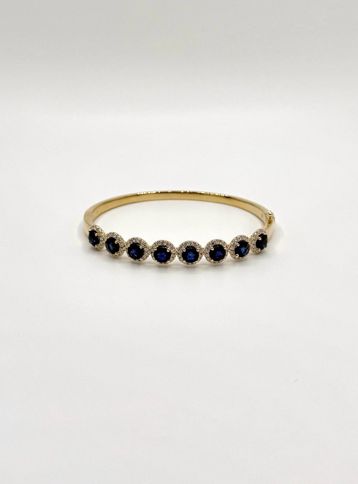 Elegant Sapphire Bangle