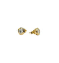 Lab Grown Round Bezel Diamond Studs - PREORDER