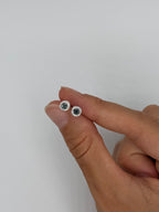 Round Alexandrite Studs