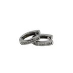 Channel Set Diamond Huggies