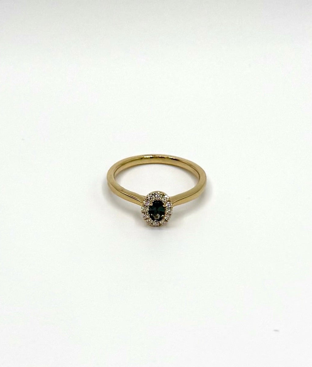 Dainty Oval IGI Alexandrite Ring