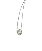 IGI Lab Diamond Pendant Bezel Necklace