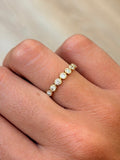 Round Diamond Bezel Ring