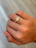 Deco Diamond Ring