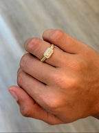 Deco Diamond Ring