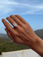 Marquise and Pavé band Diamond Ring - IGI Certified Lab Grown Diamond