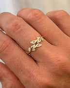 Diamond Vine Ring - PREORDER
