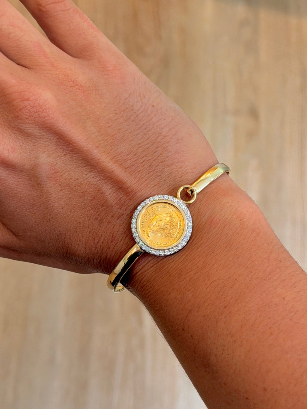 American Bald Eagle Coin Bangle