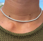 Twelve Carat Diamond Tennis Necklace - PREORDER
