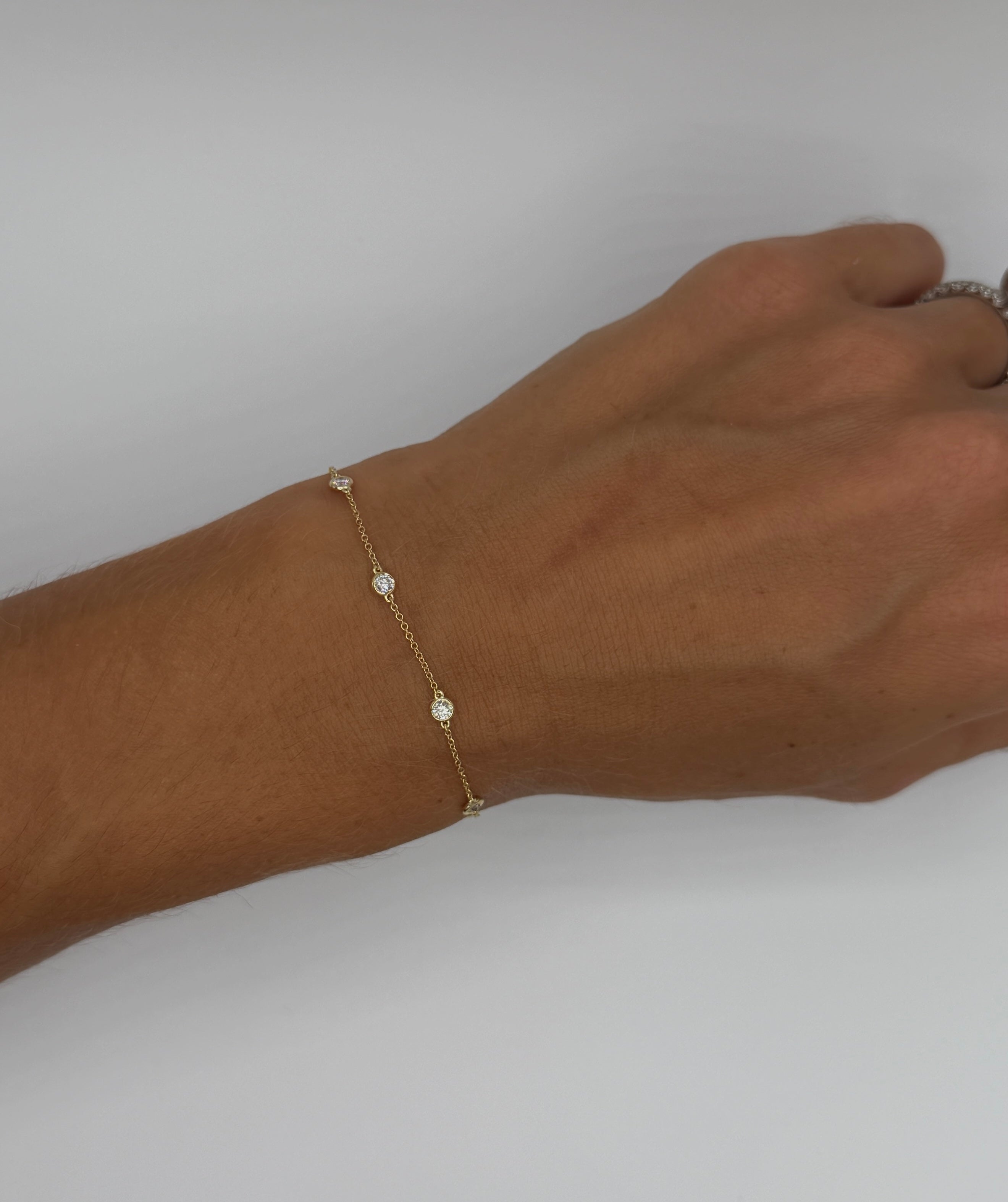 Diamond By The Yard Bracelet